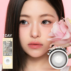 One Pick Only One Velvet Smoke 1Day - Korean Daily Colored Contact Lenses