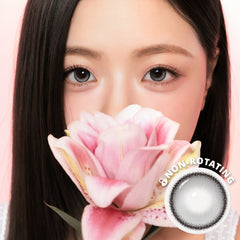 One Pick Only One Velvet Smoke 1Month - Korean Monthly Colored Contact Lenses