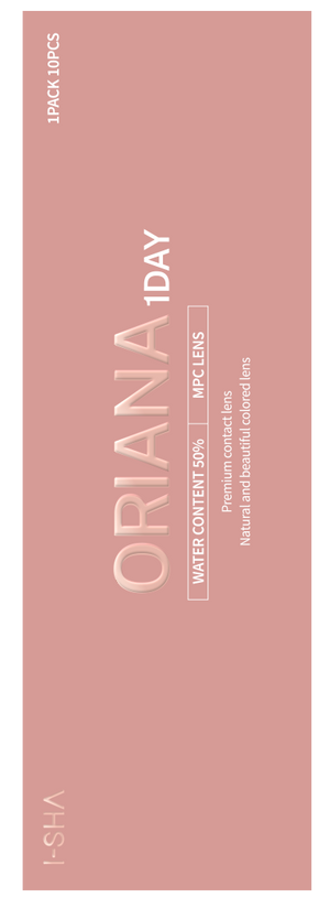 ORIANA Shade Brown 1Day - I-SHA GLOBAL