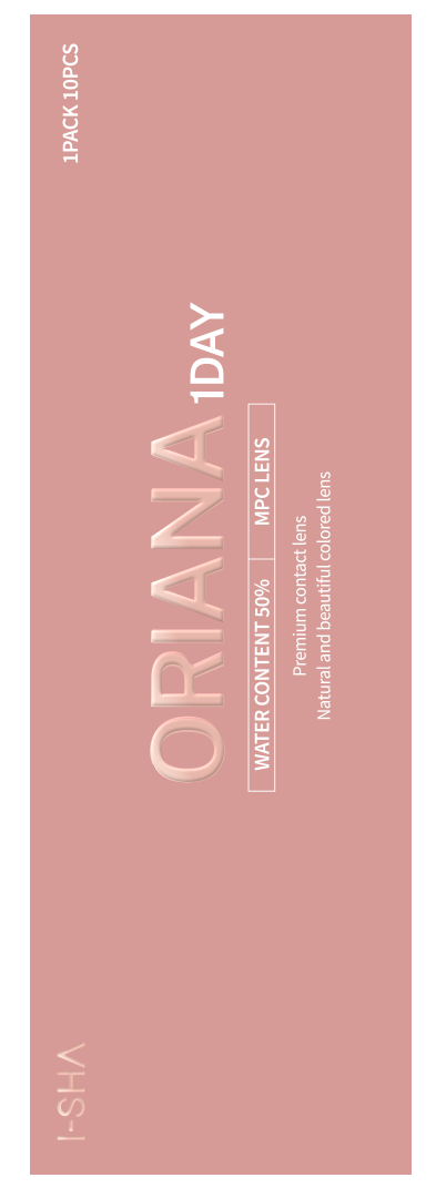 ORIANA Shade Brown 1Day - I-SHA GLOBAL