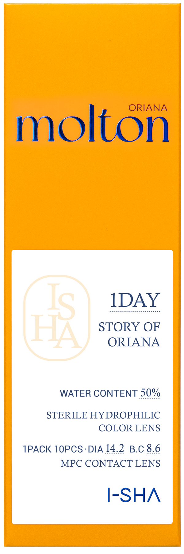 ORIANA Molton Ash Brown 1Day - I-SHA GLOBAL