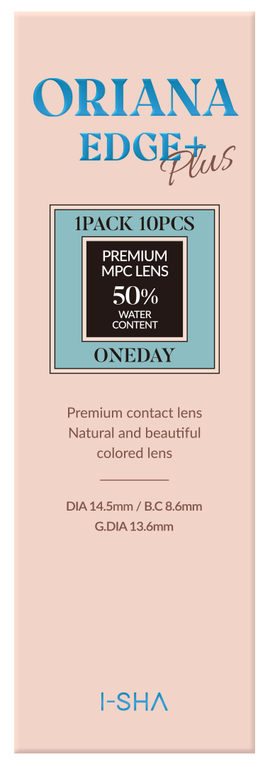 ORIANA EDGE PLUS Brown 1Day - I-SHA GLOBAL