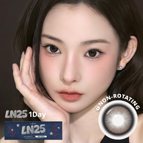 LN25 Deep Choco 1Day - Korean Daily Colored Contact Lenses