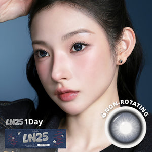 LN25 Blue Jean 1Day - Korean Daily Colored Contact Lenses