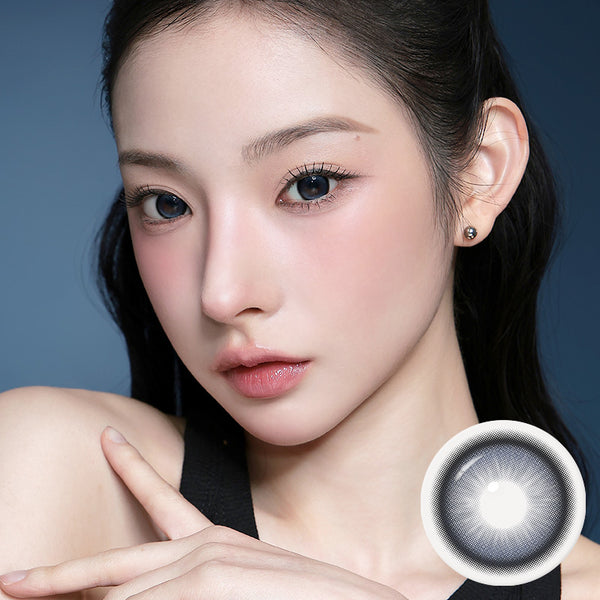 LN25 Blue Jean 1Month - Korean Monthly Colored Contact Lenses