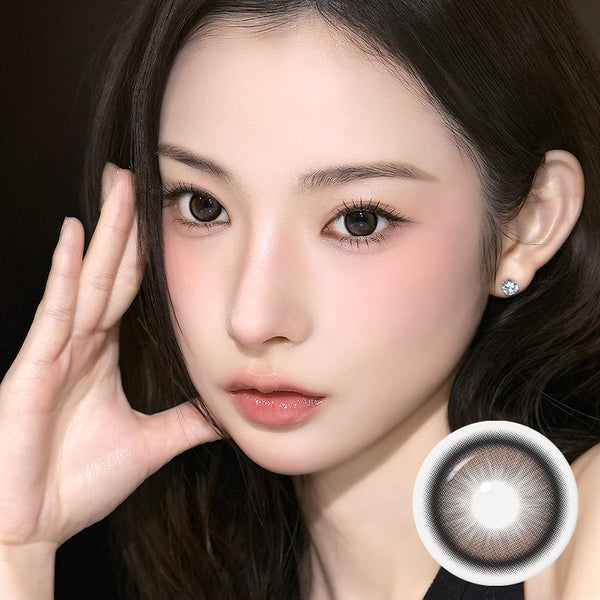 LN25 Deep Choco 1Month - Korean Monthly Colored Contact Lenses