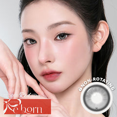 REBORN RED Milky Gray 1Day - Korean Daily Colored Contact Lenses