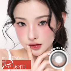 REBORN RED Rosy Cream 1Day - Korean Daily Colored Contact Lenses