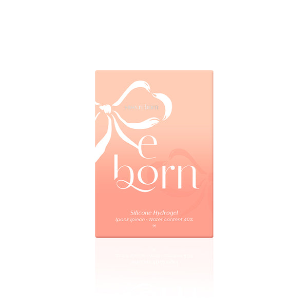 I-SHA REBORN Hue Ice Yaya Korean monthly colored contact lens retail packaging