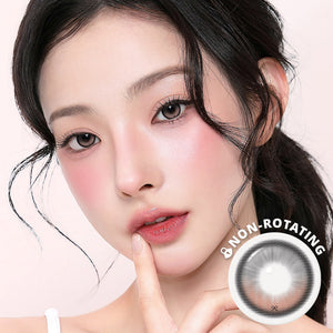 REBORN RED Rosy Cream 1Month - Korean Monthly Colored Contact Lenses