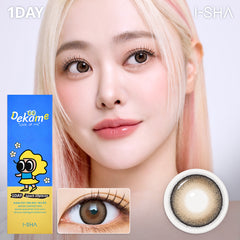 Dekame Look at me Brown 1Day - Korean Daily Colored Contact Lenses