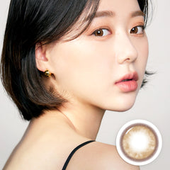 ORIANA Molton Amber Brown 1Day - Korean Daily Colored Contact Lenses