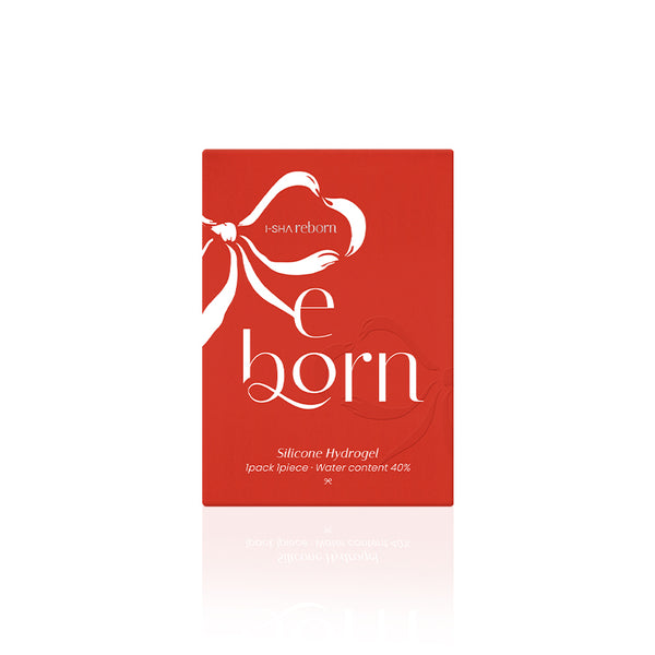 REBORN RED Milky Gray 1Month - Korean Monthly Colored Contact Lenses