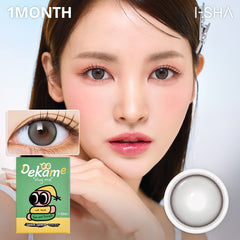 Dekame Hug me Gray 1Month - Korean Monthly Colored Contact Lenses