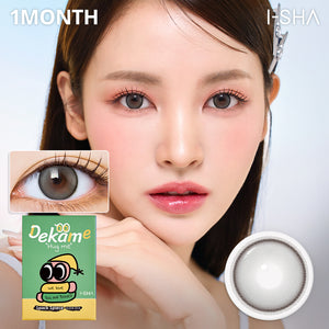 Dekame Hug me Gray 1Month - Korean Monthly Colored Contact Lenses