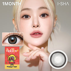 Dekame Love me Gray 1Month - Korean Monthly Colored Contact Lenses