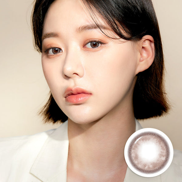 ORIANA Molton Ash Brown 1Month - Korean Monthly Colored Contact Lenses