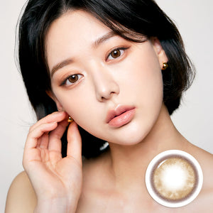 ORIANA Molton Amber Brown 1Month - Korean Monthly Colored Contact Lenses